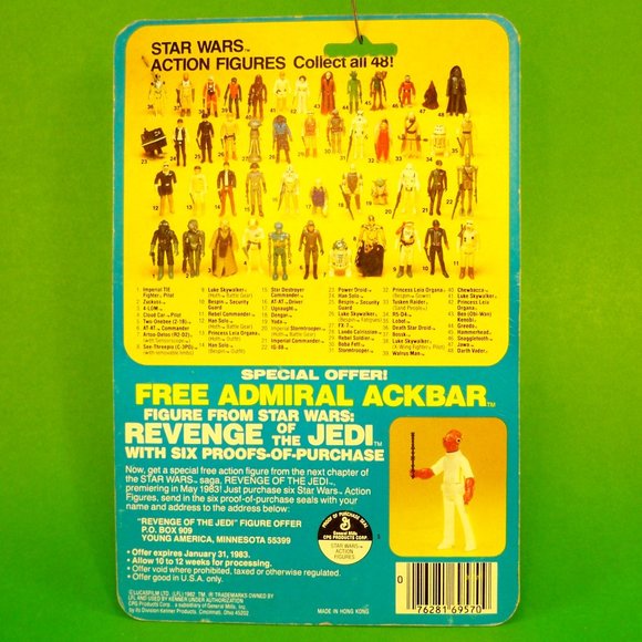 Star Wars The Empire Strikes Back (Zuckuss) Original Vintage - Picture 9 of 12